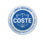 Certificate logo COSTE Certified OT Security Technical Expert