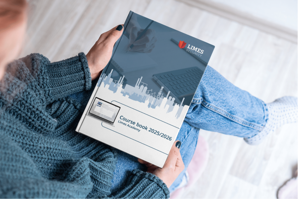 Kursbuch 2025/2026 der Limes Academy mit IT-Security-Weiterbildungsangeboten.